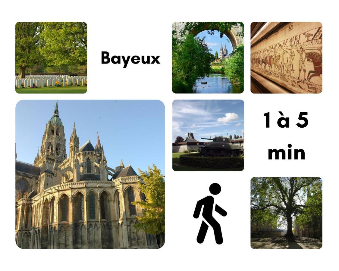Centre-ville Bayeux, A Pied ! Apartamento *
